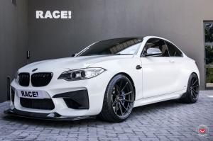 2019 BMW M2 Coupe by RACE! on Vossen Wheels (M-X2)